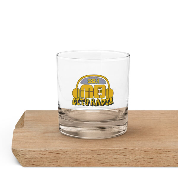 Mo City Radio Drinking Glass