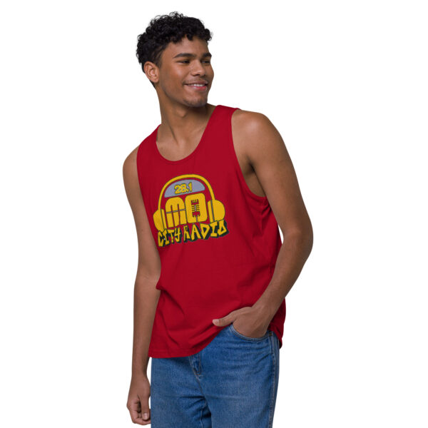 Men’s Mo City Radio Tank Top - Image 3